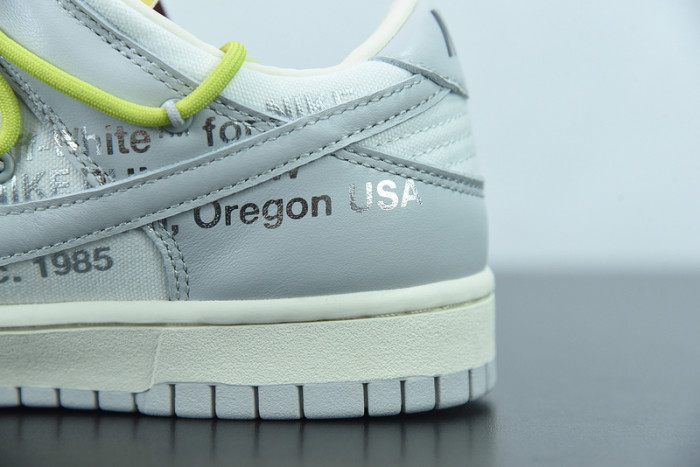 ow x dunk low 