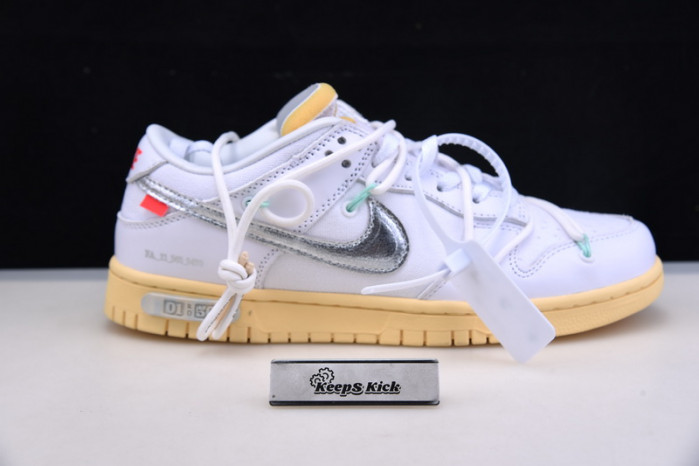 ow x dunk low 