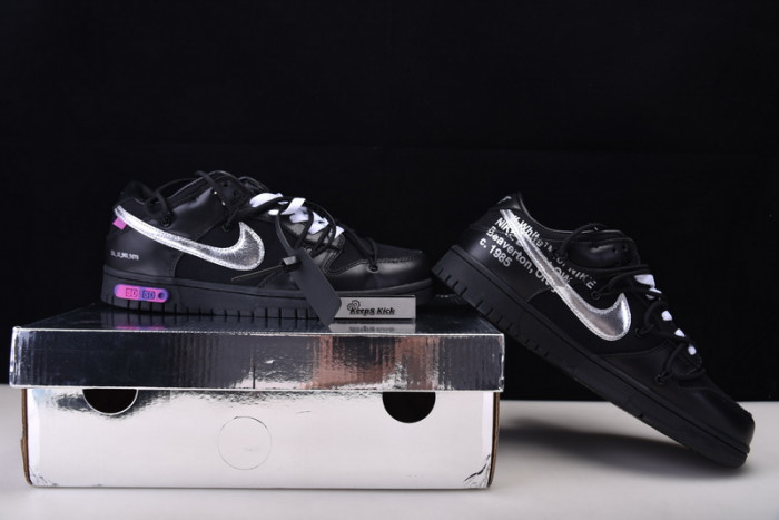 ow x dunk low 