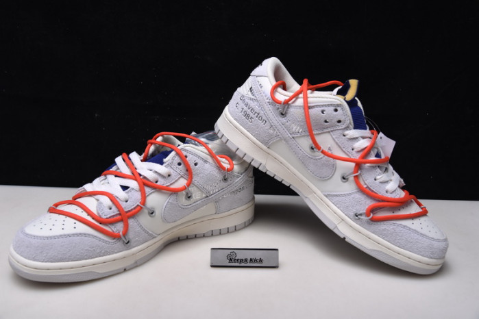 ow x dunk low 