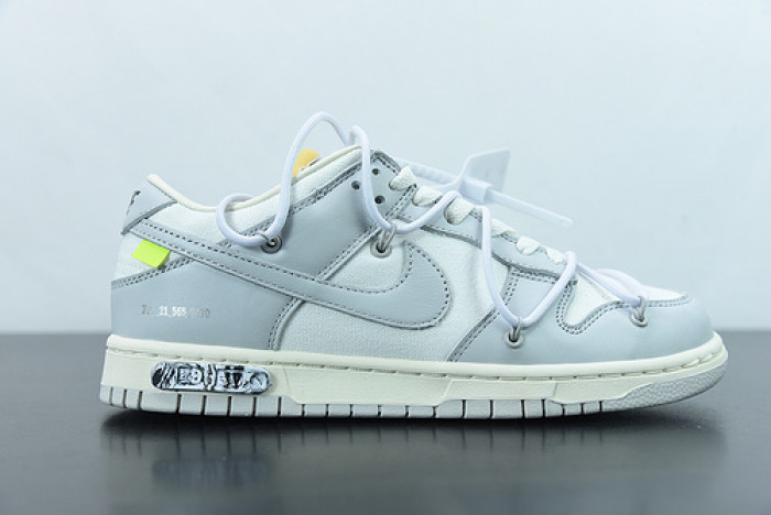 ow x dunk low ''lot 49 of 50''