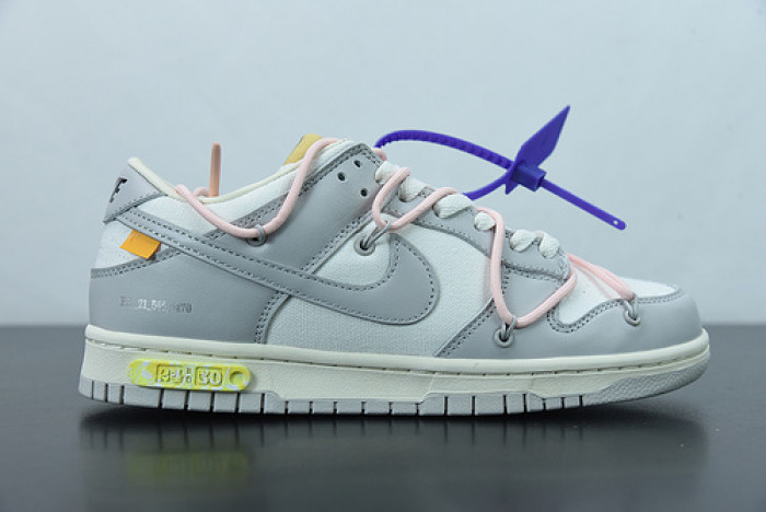 ow x dunk low ''lot 24 of 50''